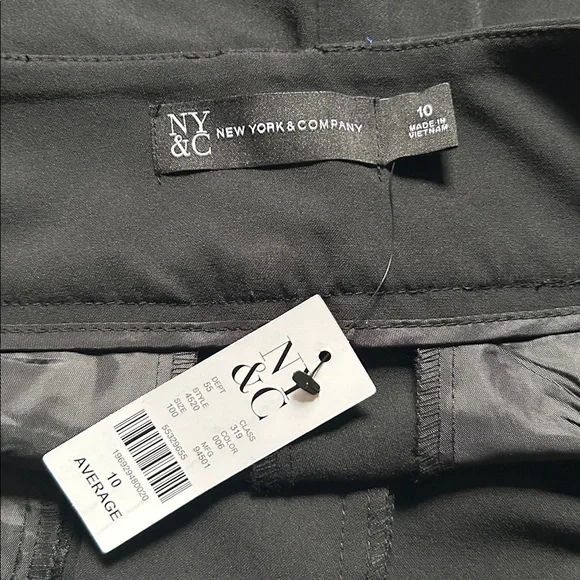NWT New York & Company black size 10 dress pants - Picture 5 of 6
